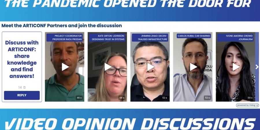 The pandemic opened the door for video opinion discussions